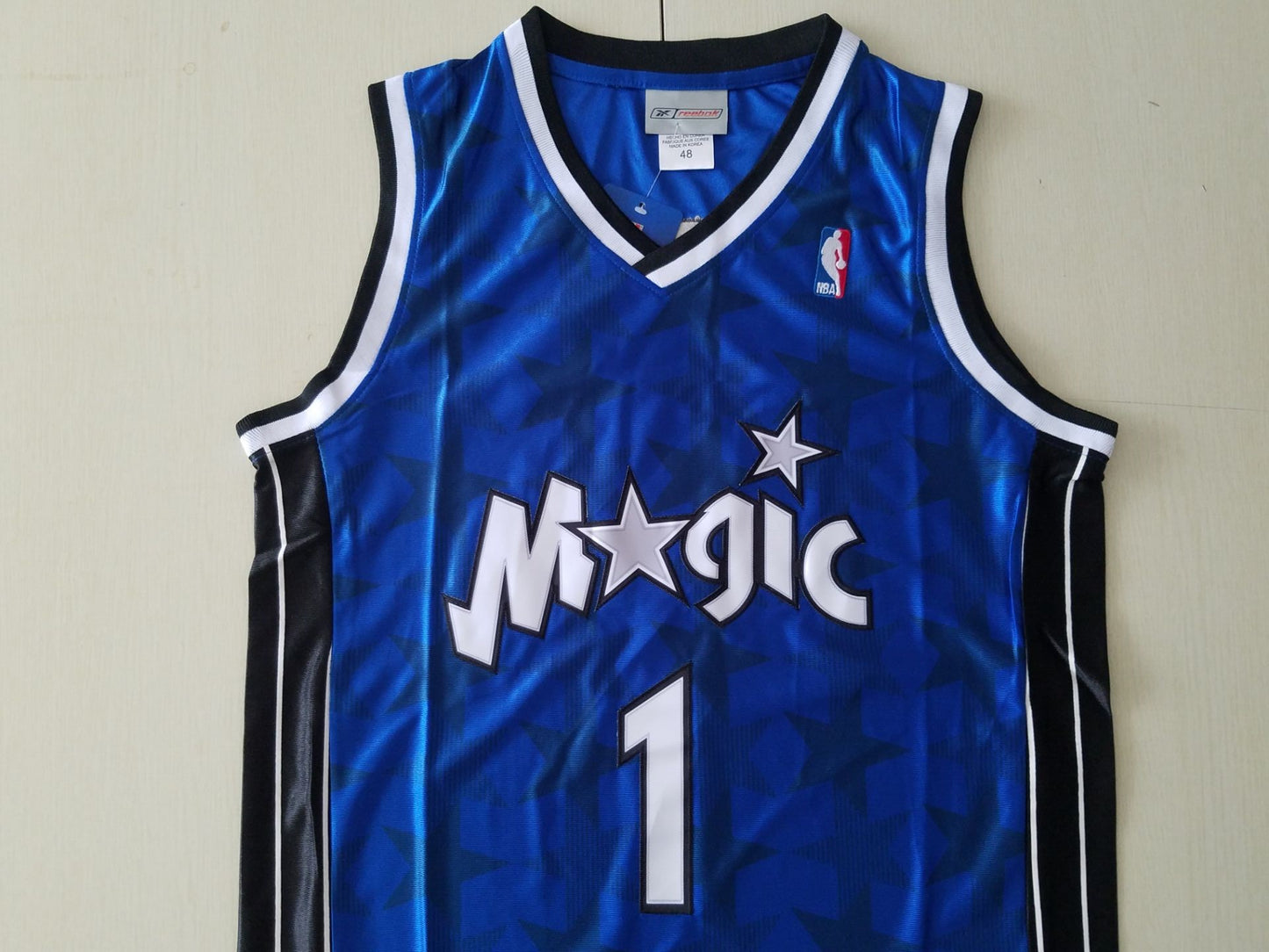 Men's Orlando Magic Tracy McGrady Blue 2000-01 Swingman Player Jersey1