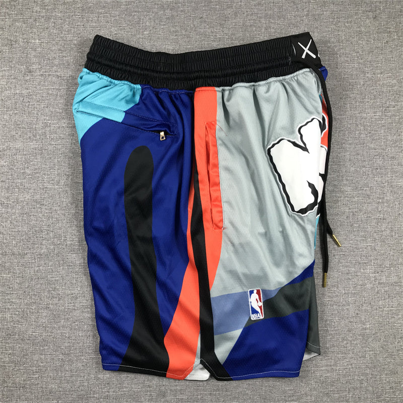 Men's Brooklyn Nets Black 2023/24 Pocket Shorts1 City Edition