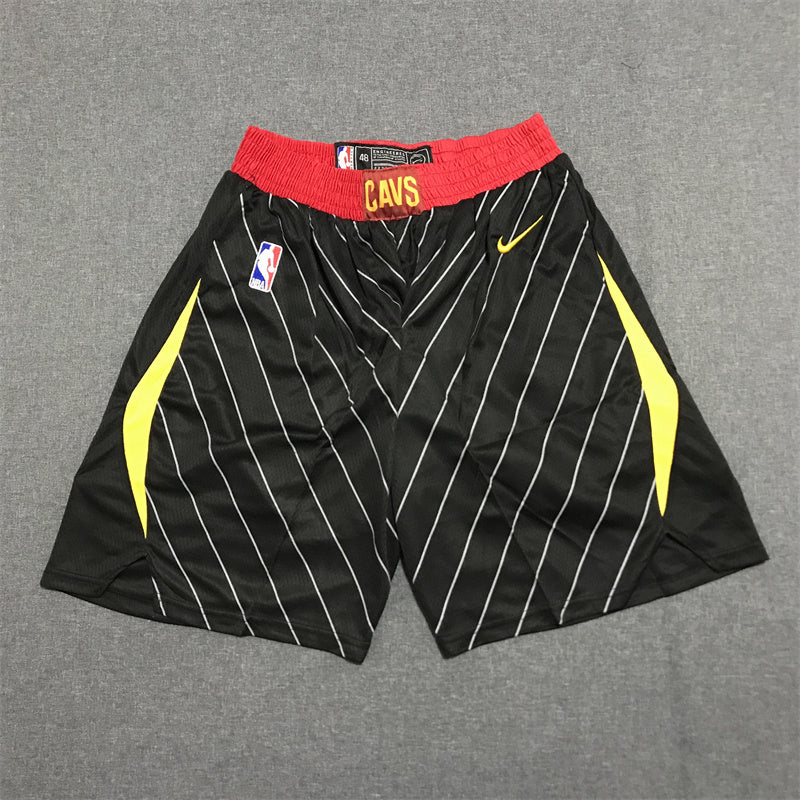 Men's Cleveland Cavaliers Black Basketball Shorts1