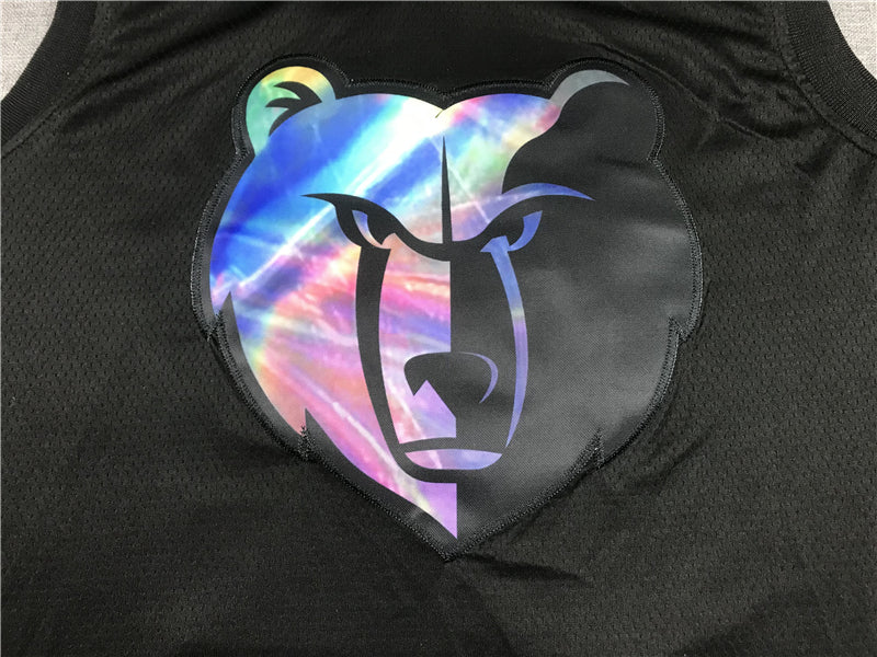 Men's Memphis Grizzlies Ja Morant #12 Black Swingman Fashion Jersey1