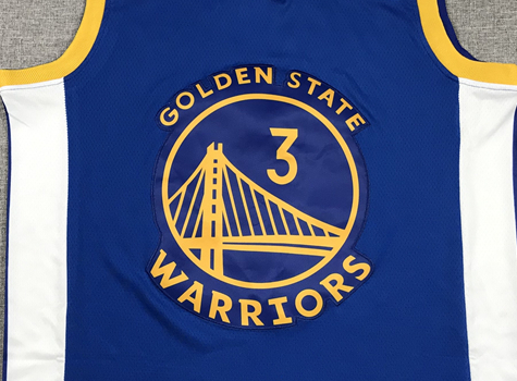 Men's Golden State Warriors Chris Paul #3 Royal Fast Break Player Jersey1 - Icon Edition