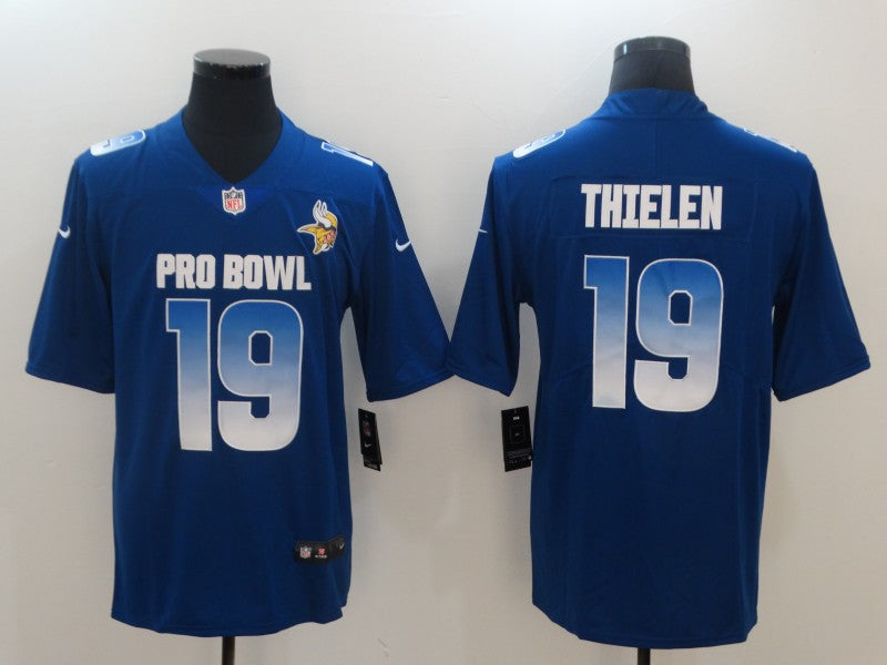 Men's Minnesota Vikings Adam Thielen #19 Blue Game Jersey1
