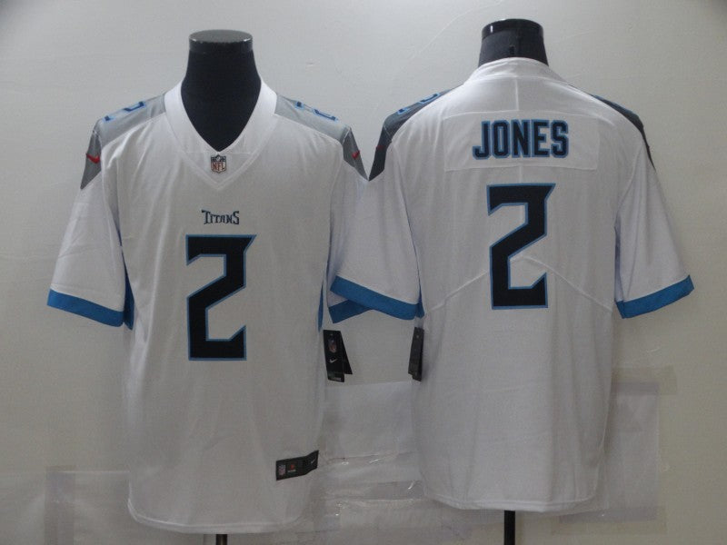 Men's Tennessee Titans Julio Jones #2 White Game Jersey1