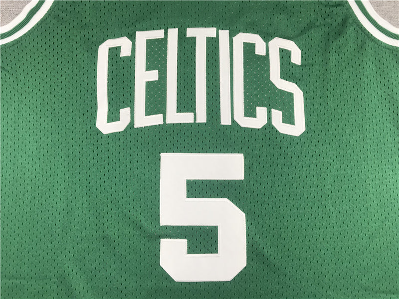 Men's Boston Celtics Kevin Garnett Green 2005-06 Hardwood Classics Player Jersey1