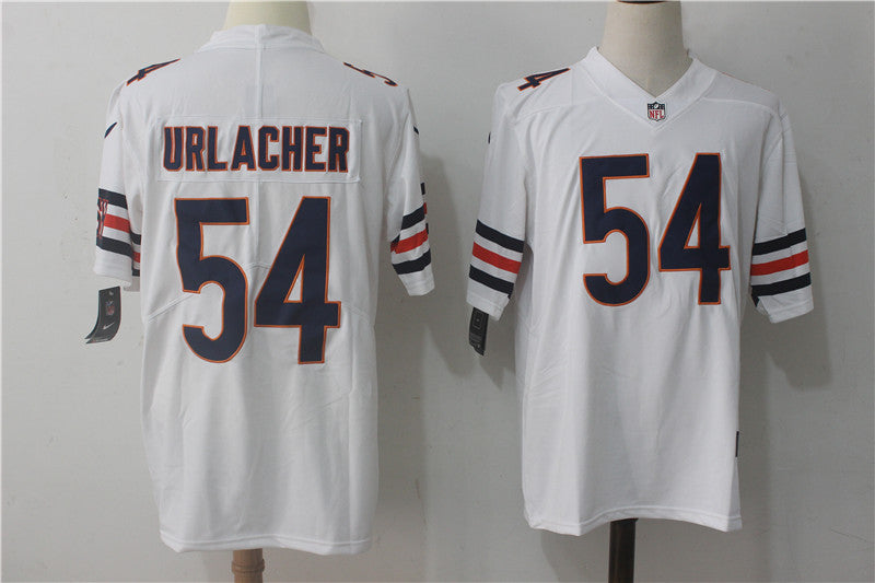 Men's Chicago Bears Brian Urlacher #54 White Game Jersey1