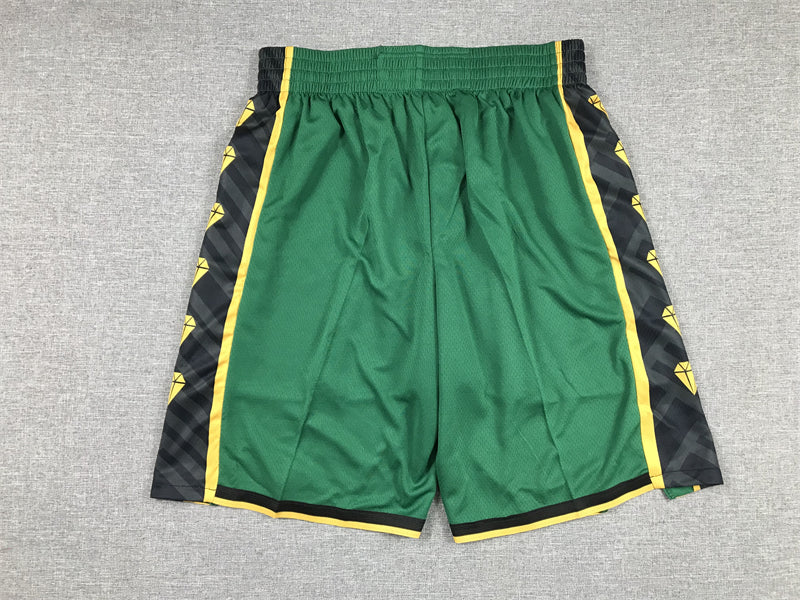 Men's Boston Celtics Green 2022/23 City Edition Basketball Shorts1