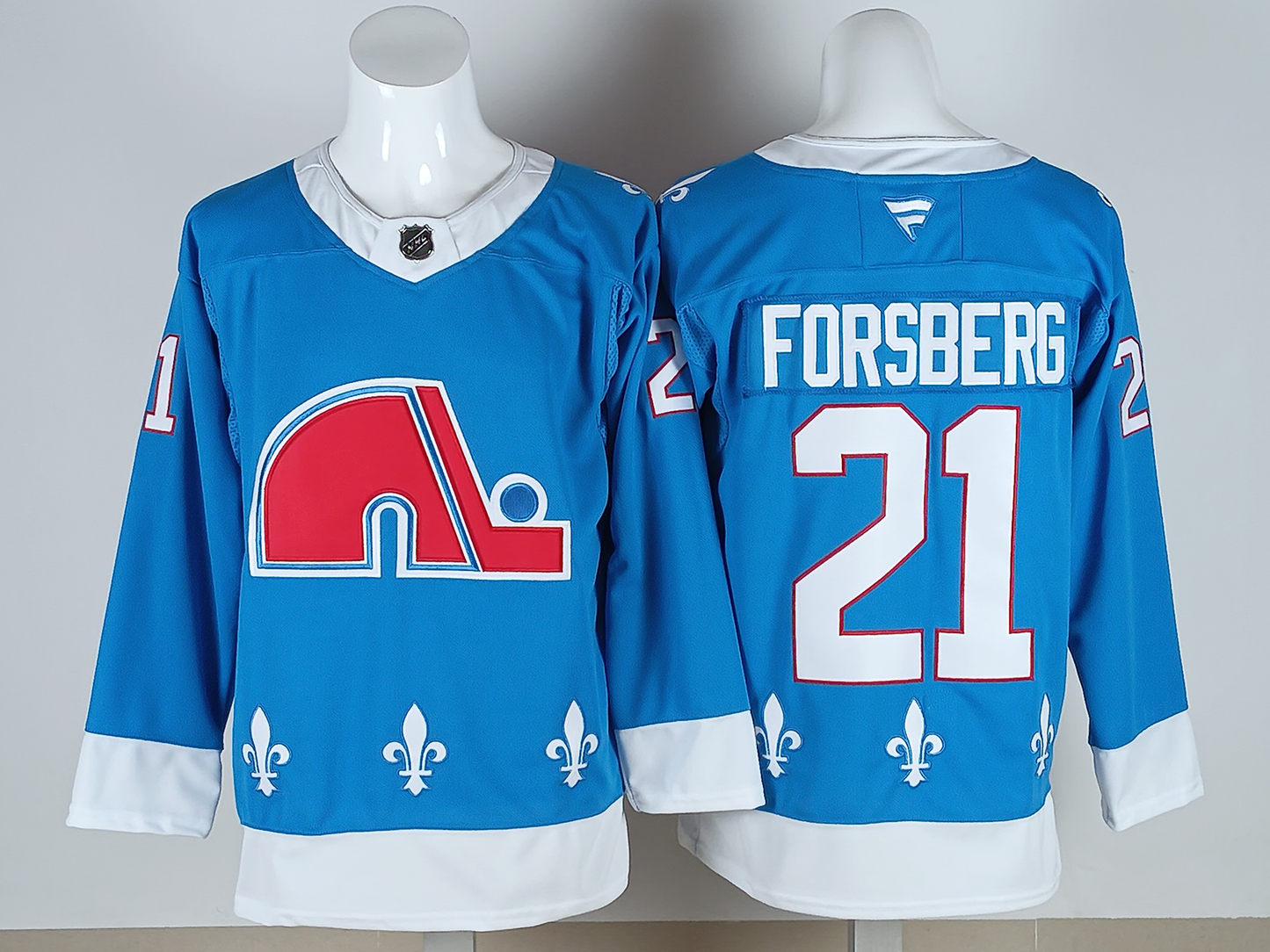 Men's Colorado Avalanche Peter Forsberg #21 Blue Player Jersey