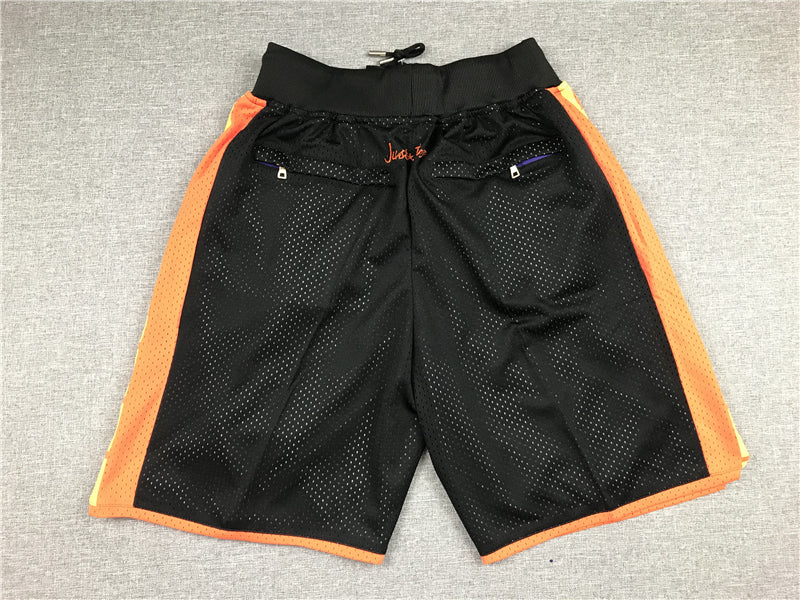 Men's Golden State Warriors Black Chinese Edition Basketball Shorts1