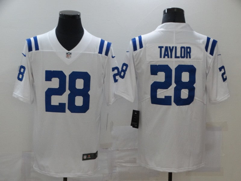 Jonathan Taylor #28 Indianapolis Colts White Game Jersey - JerseysFreak