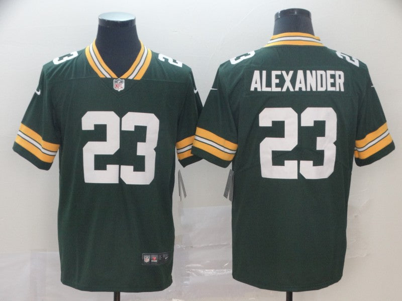 Men's Green Bay Packers Jaire Alexander #23 Green Game Jersey1