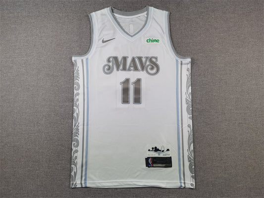 Men's Dallas Mavericks Kyrie Irving #11 White 2024/25 Swingman Player Jersey1 - City Edition