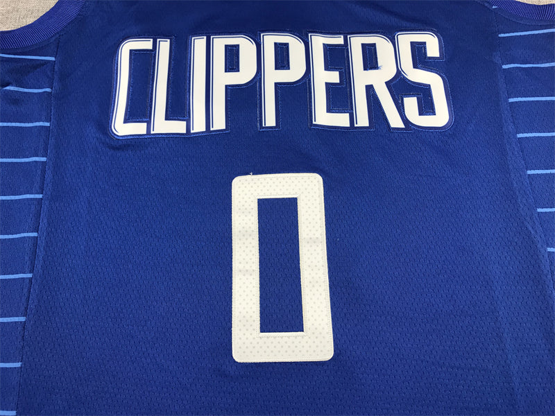 Men's LA Clippers Russell Westbrook Nike Royal 2022/23 Swingman Jersey1 - Icon Edition