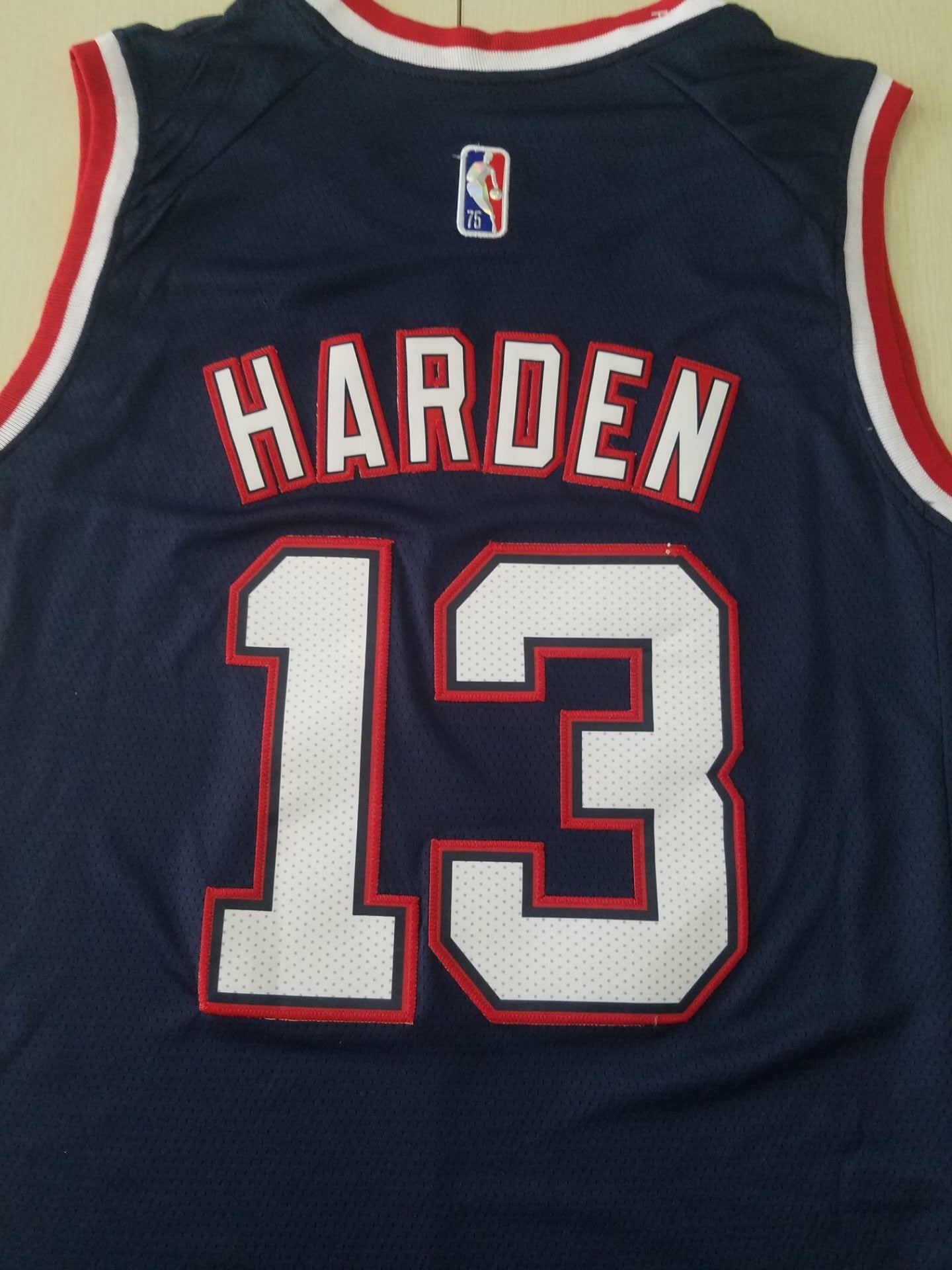 Men's Brooklyn Nets James Harden Navy 2021/22 Swingman Jersey1 - City Edition
