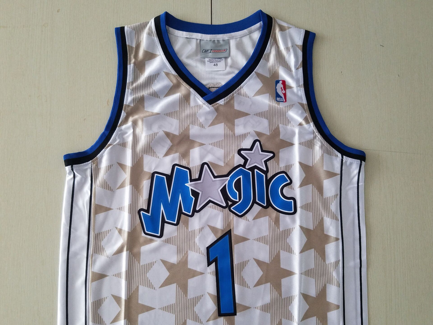 Men's Orlando Magic Tracy McGrady White 2000-01 Swingman Player Jersey1