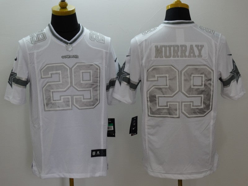 Men's Dallas Cowboys DeMarco Murray #29 White Game Jersey1
