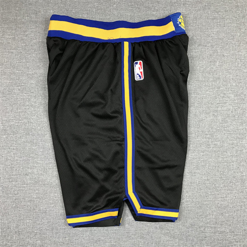 Men's Golden State Warriors Black City Edition Basketball Shorts1