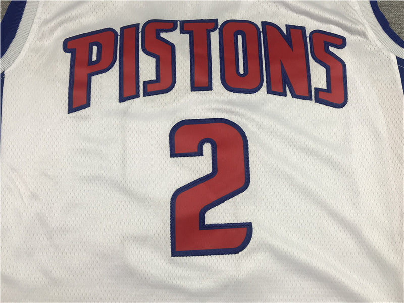 Men's Detroit Pistons Cade Cunningham White 2020/21 Swingman Fashion Jersey1