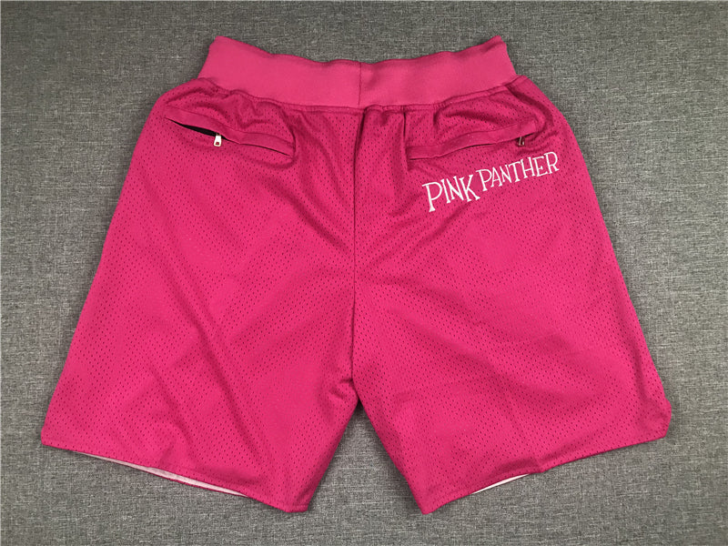 Men's Miami Heat Pink Panther Pink Basketball Shorts1