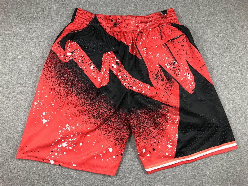 Men's Miami Heat Red Swingman Pocket Shorts1