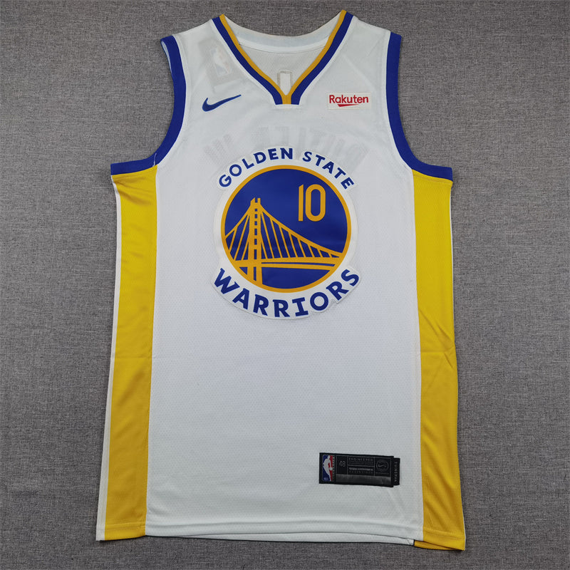 Men's Golden State Warriors Jimmy Butler #10 White Game Jersey - Association Edition