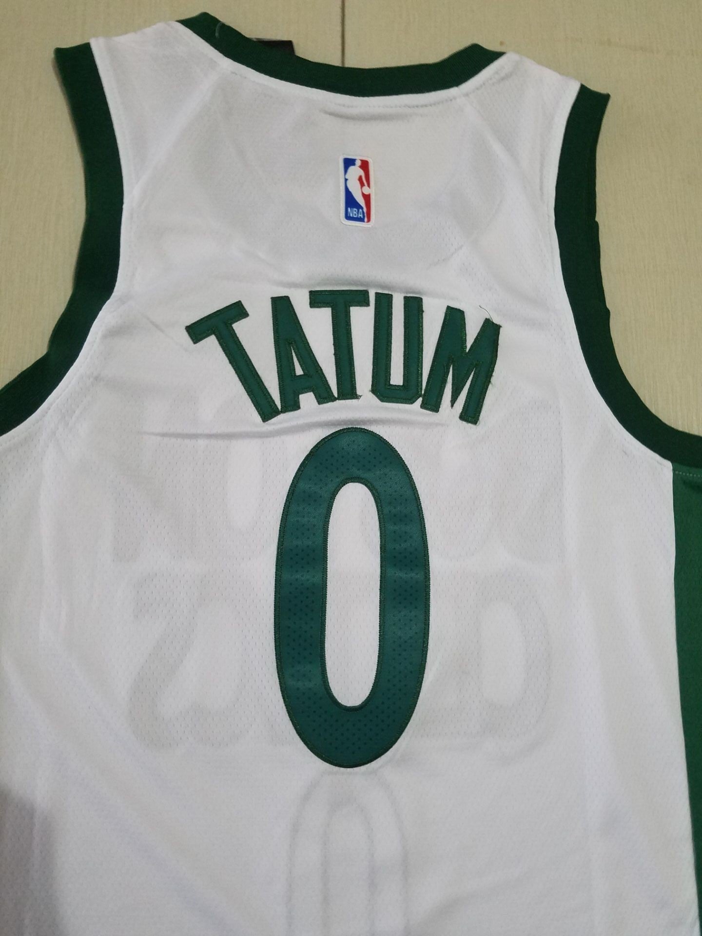 Men's Boston Celtics Jayson Tatum White Swingman Player Jersey1 - City Edition