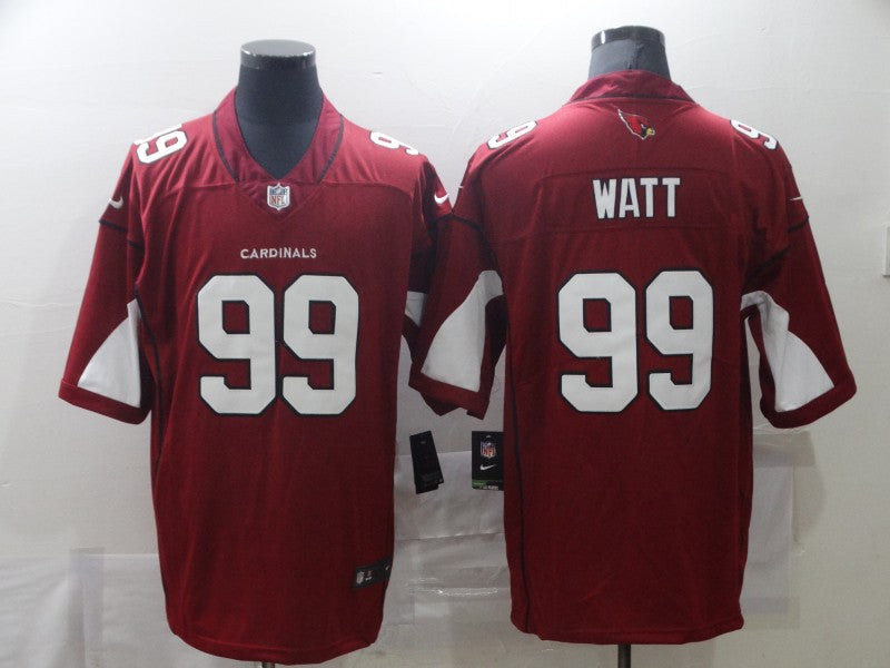 Men's Arizona Cardinals J.J. Watt #99 Cardinal Vapor Limited Jersey1