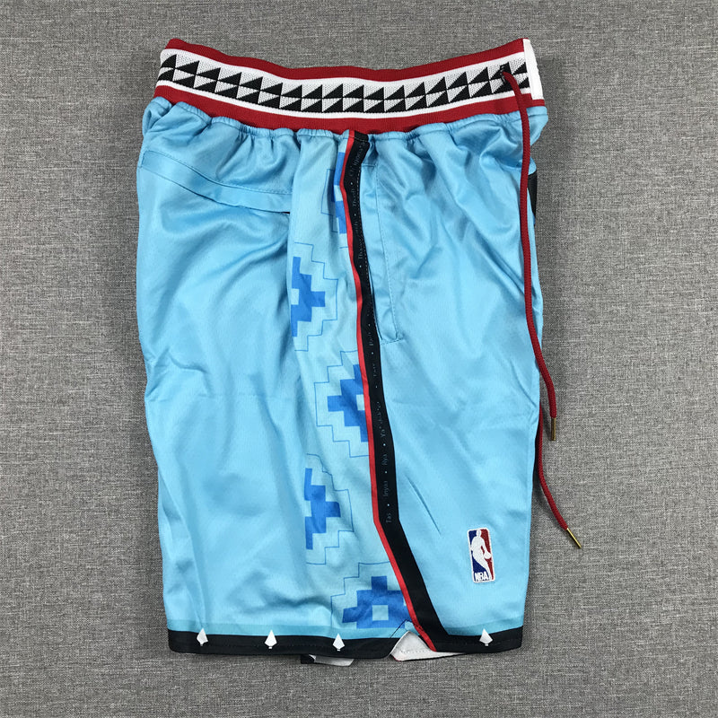 Men's Phoenix Suns Blue 2022/23 City Edition Basketball Shorts1