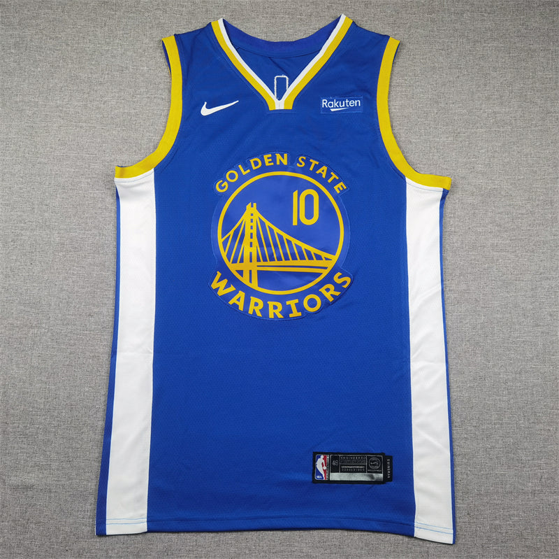 Men's Golden State Warriors Jimmy Butler #10 Royal Game Jersey - Icon Edition