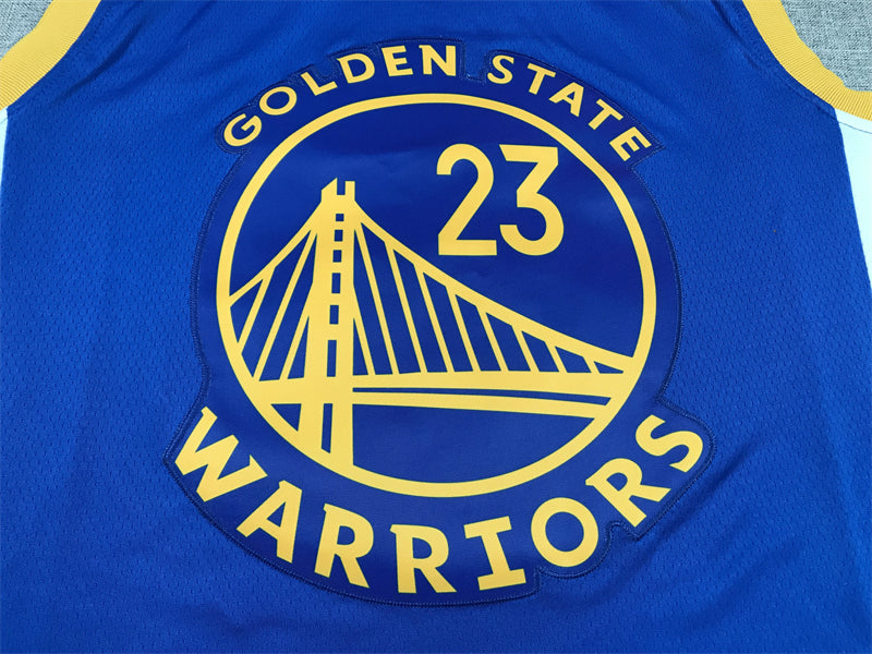 Men's Golden State Warriors Draymond Green Fast Break Replica Player Team Jersey1