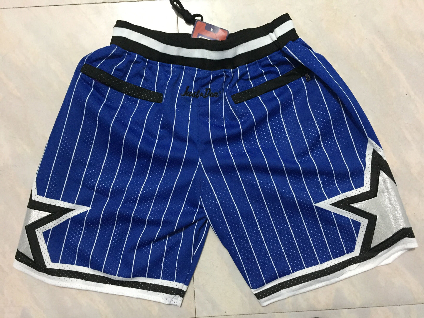 Men's Orlando Magic Blue Basketball Shorts1
