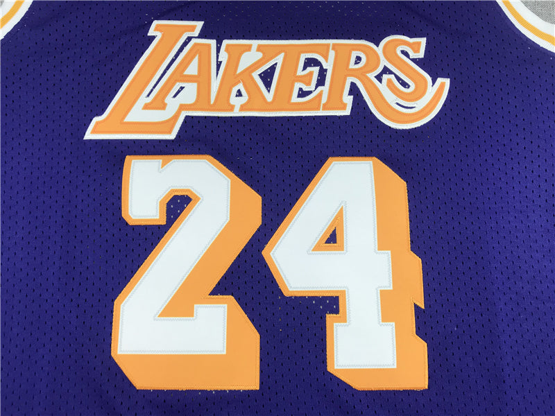 Men's Los Angeles Lakers Kobe Bryant 2007-08 Hardwood Classics Swingman Jersey1