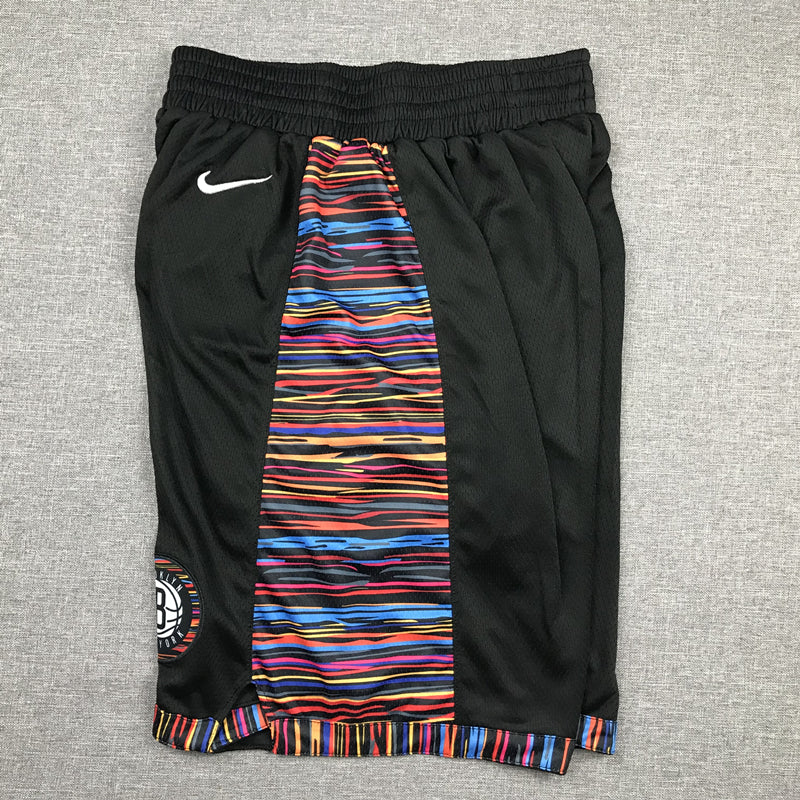 Men's Brooklyn Nets Black Basketball Shorts1 City Edition