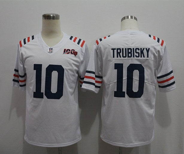 Men's Chicago Bears Mitch Trubisky 2021 NFL Draft First Round Pick Alternate Jersey1