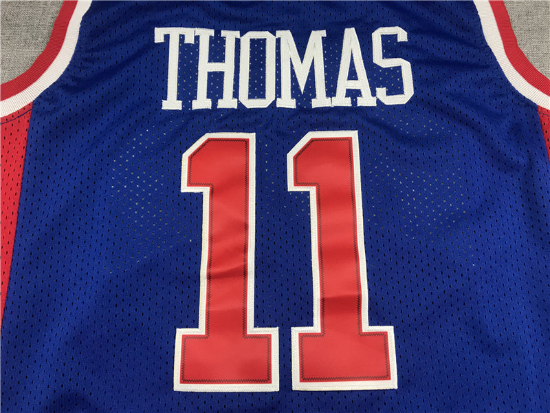 Men's Detroit Pistons Isiah Thomas 1988-89 Hardwood Classics Swingman Jersey1