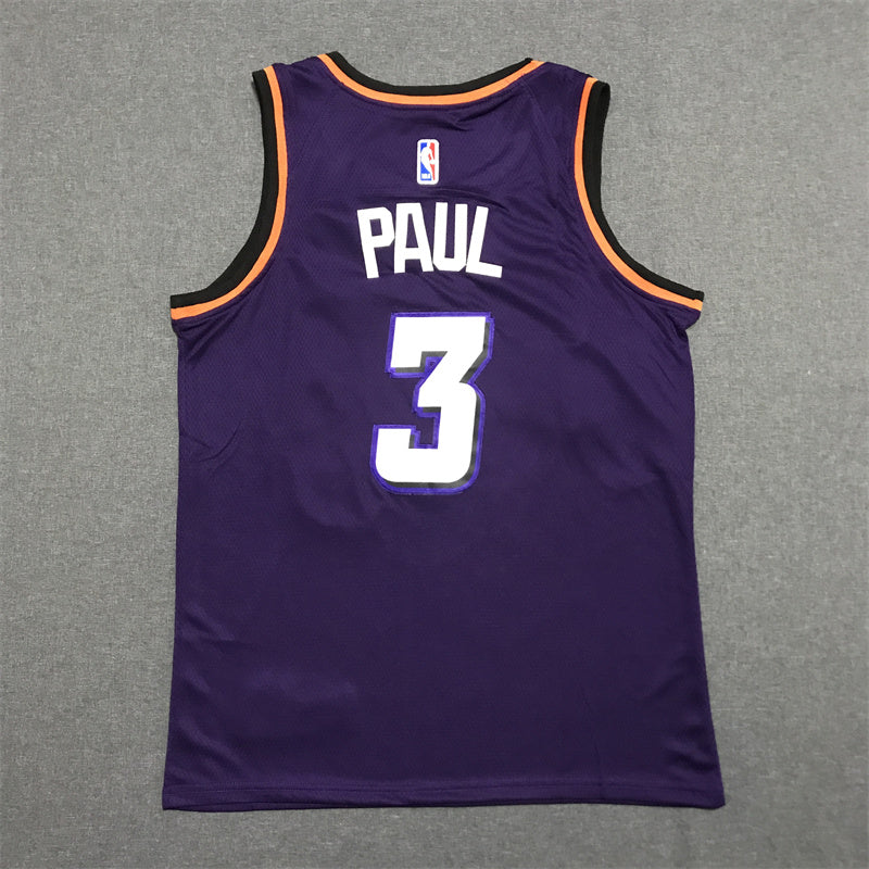 Men's Phoenix Suns Chris Paul #3 Purple Swingman Jersey1 - Classic Edition