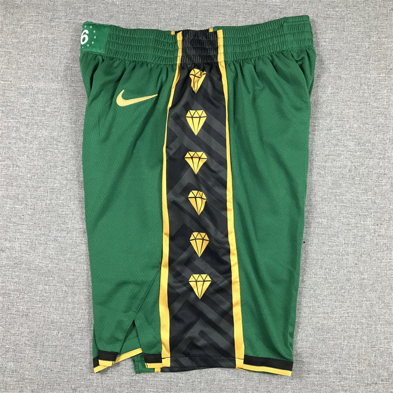 Men's Boston Celtics Green 2022/23 City Edition Basketball Shorts1