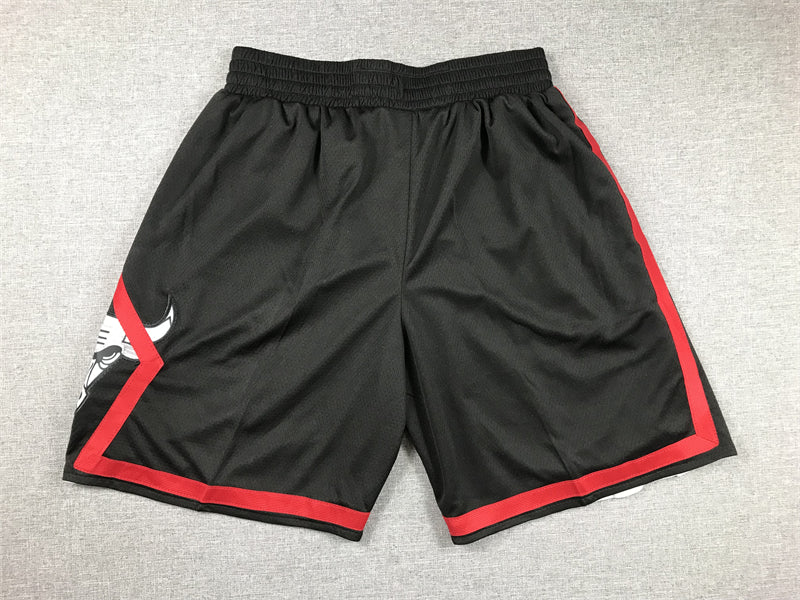Men's Chicago Bulls Black 2023/24 Swingman City Edition Shorts1