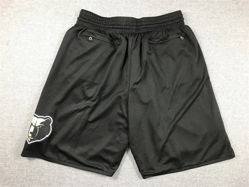 Men's Memphis Grizzlies Black 2023/24 Pocket Shorts1 City Edition