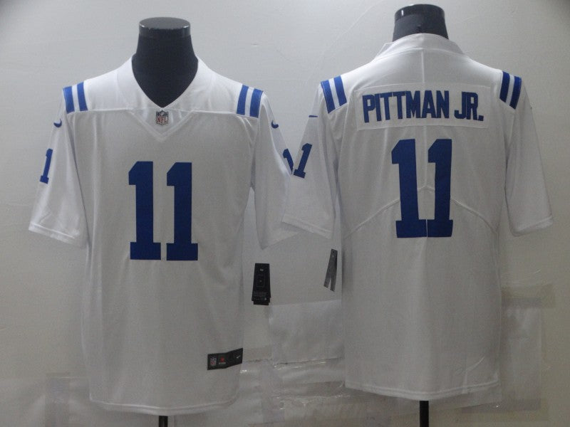 Men's Indianapolis Colts Michael Pittman Jr. #11 White Game Jersey1