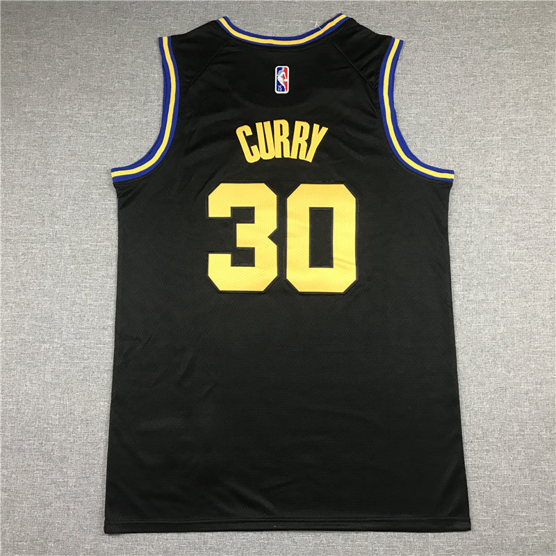 Men's Golden State Warriors Stephen Curry Fanatics Branded Black Classic Jersey1