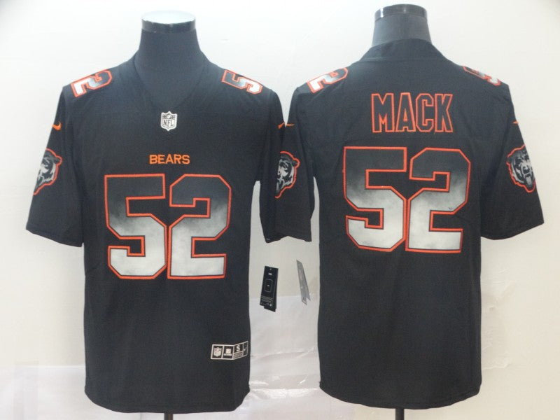 Men's Chicago Bears Khalil Mack #52 Black Alternate Game Jersey1