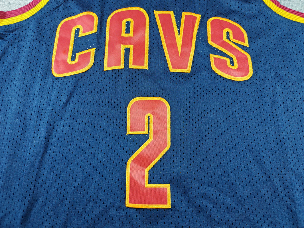 Men's Cleveland Cavaliers Kyrie Irving #2 Navy 2011/12 Hardwood Classics Swingman Jersey1