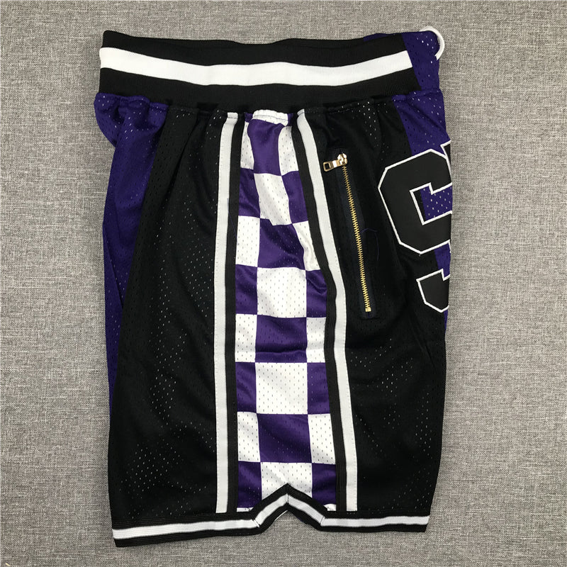 Men's Sacramento Kings SWISH Basketball Shorts1 Purple