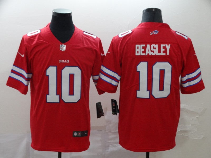 Men's Buffalo Bills Cole Beasley #10 Red Game Player Jersey1