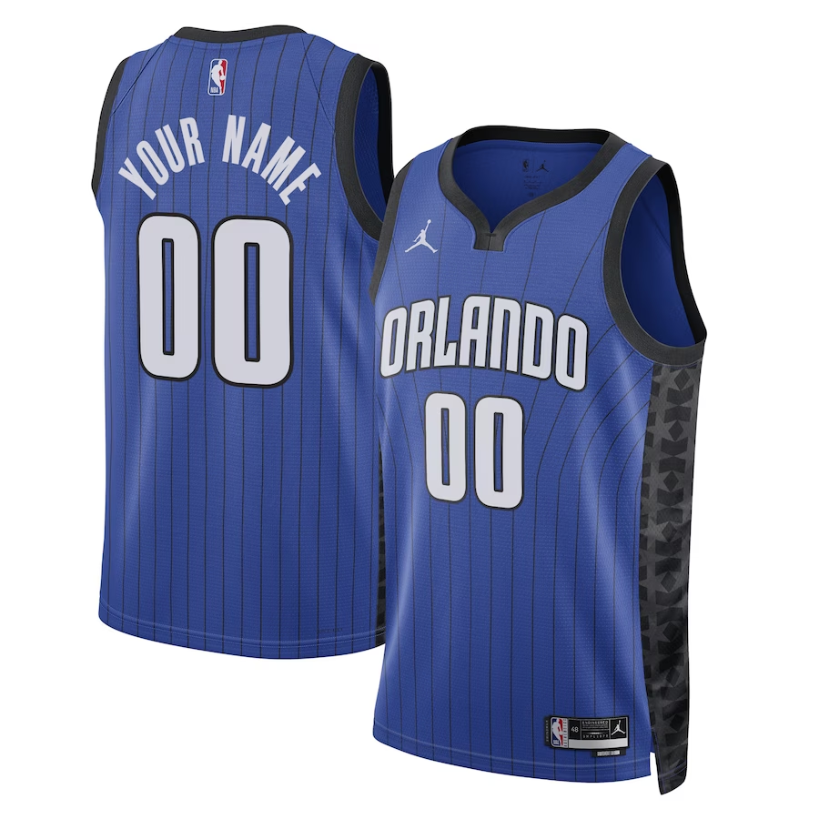 Men's Orlando Magic Royal 2022/23 Swingman Custom Jersey1 - Statement Edition