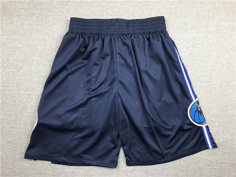 Men's Dallas Mavericks Navy Basketball Shorts1