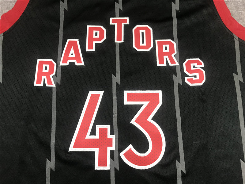 Men's Toronto Raptors Pascal Siakam Black 2020/21 Swingman Jersey1