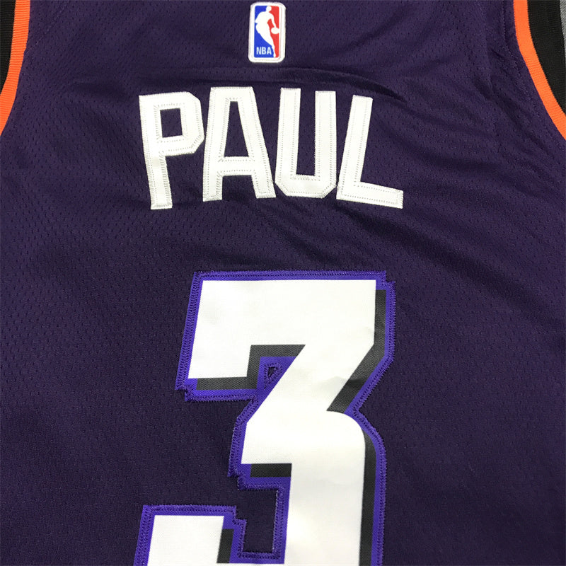 Men's Phoenix Suns Chris Paul #3 Purple Swingman Jersey1 - Classic Edition