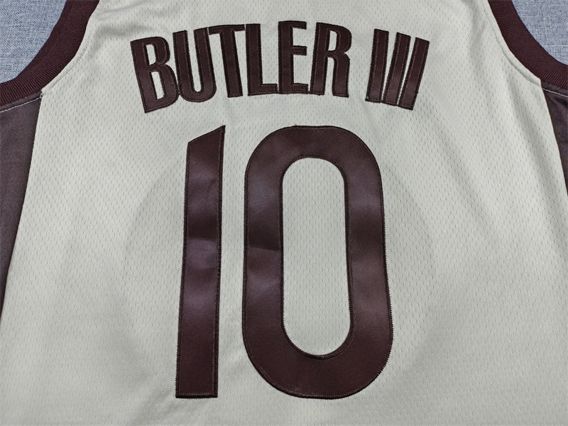 Men's Golden State Warriors Jimmy Butler III #10 Tan 2025/26 Game Jersey - City Edition