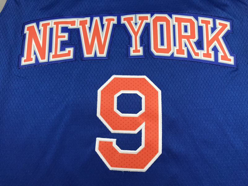 Men's New York Knicks RJ Barrett Fanatics Branded Blue Replica Fast Break Jersey1